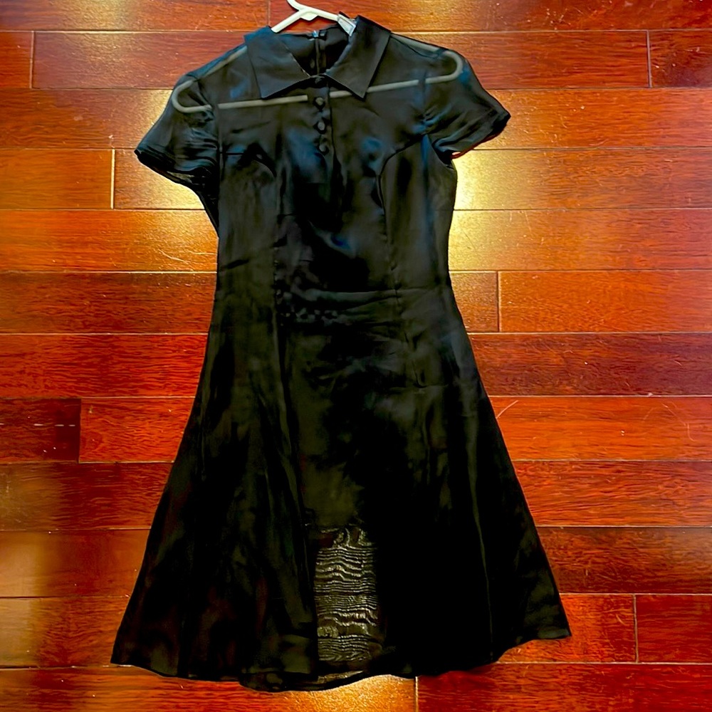 Versace versus new black sheer dress size 26 / 40